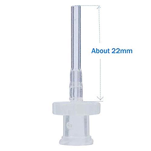 wellgler wellgler 30Pack: 30 Pack Ear Wash Disposable Tips Ear Washer Replacement Tubes - Compatible With Doctor Easy Elephant And Rhino Ear Washers/Ear Wash/Wax-RxSystems