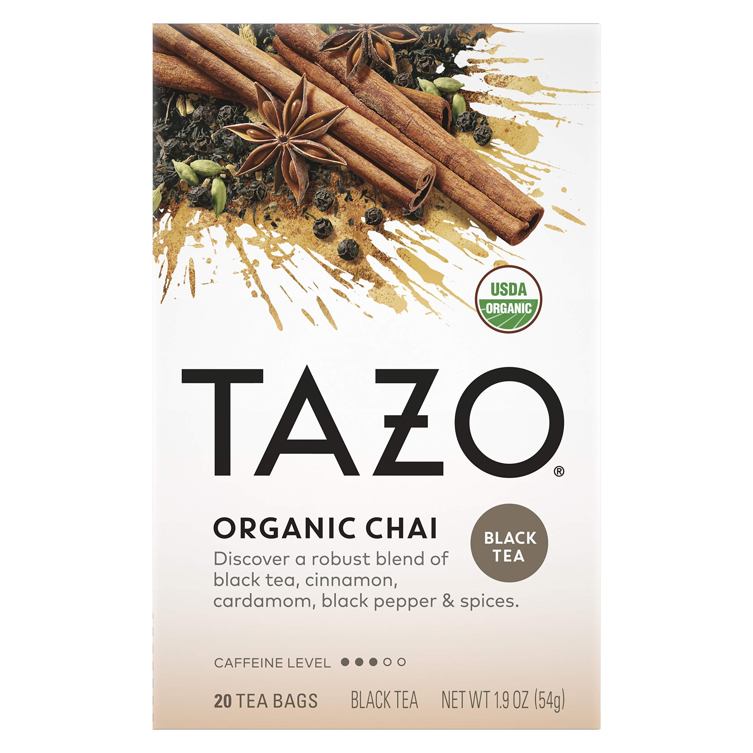TAZO Tazo Organic Spiced Black Tea Chai -- 20 Tea Bags