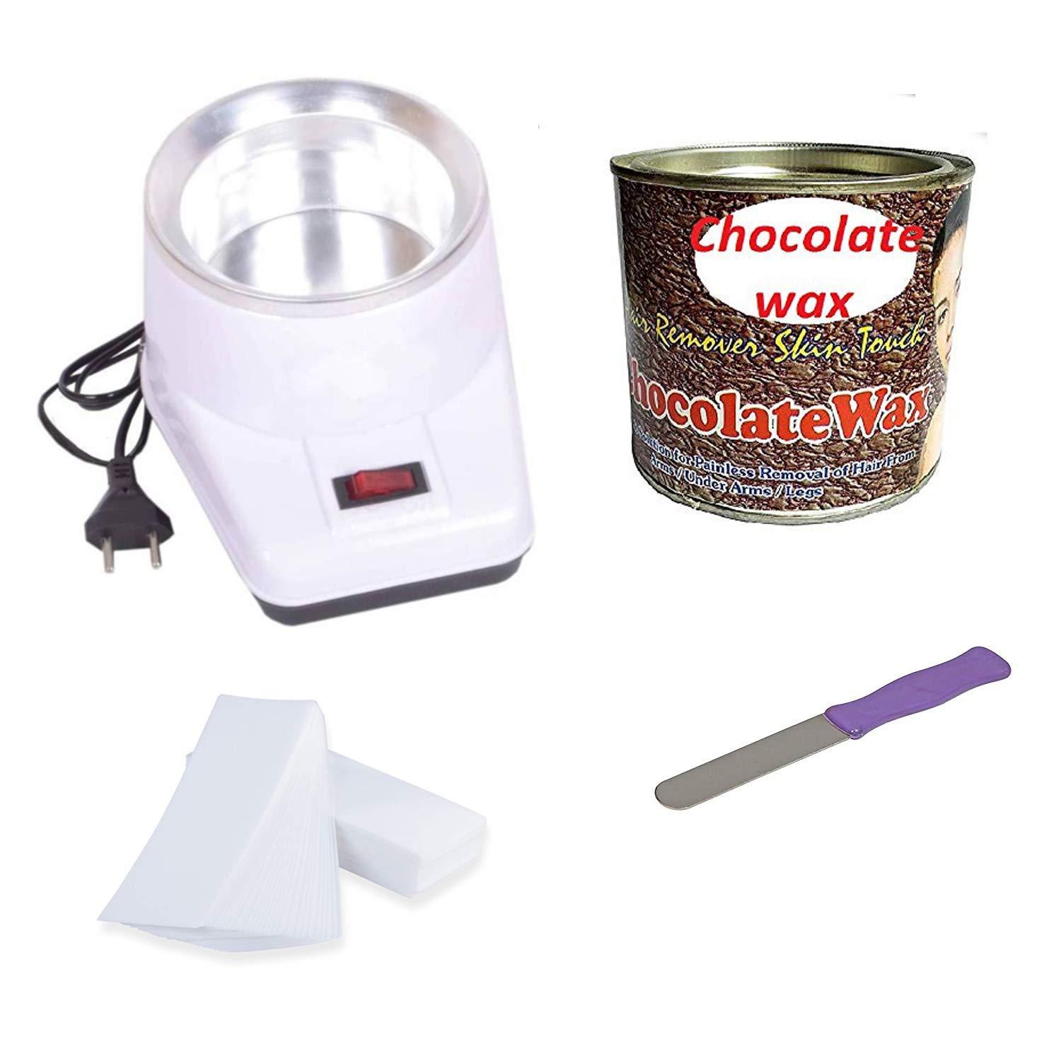 EQUVIA EQUVIA Wax heater chocolate Combo wax heater Wax kit combo wax machine combo | sugar wax heater