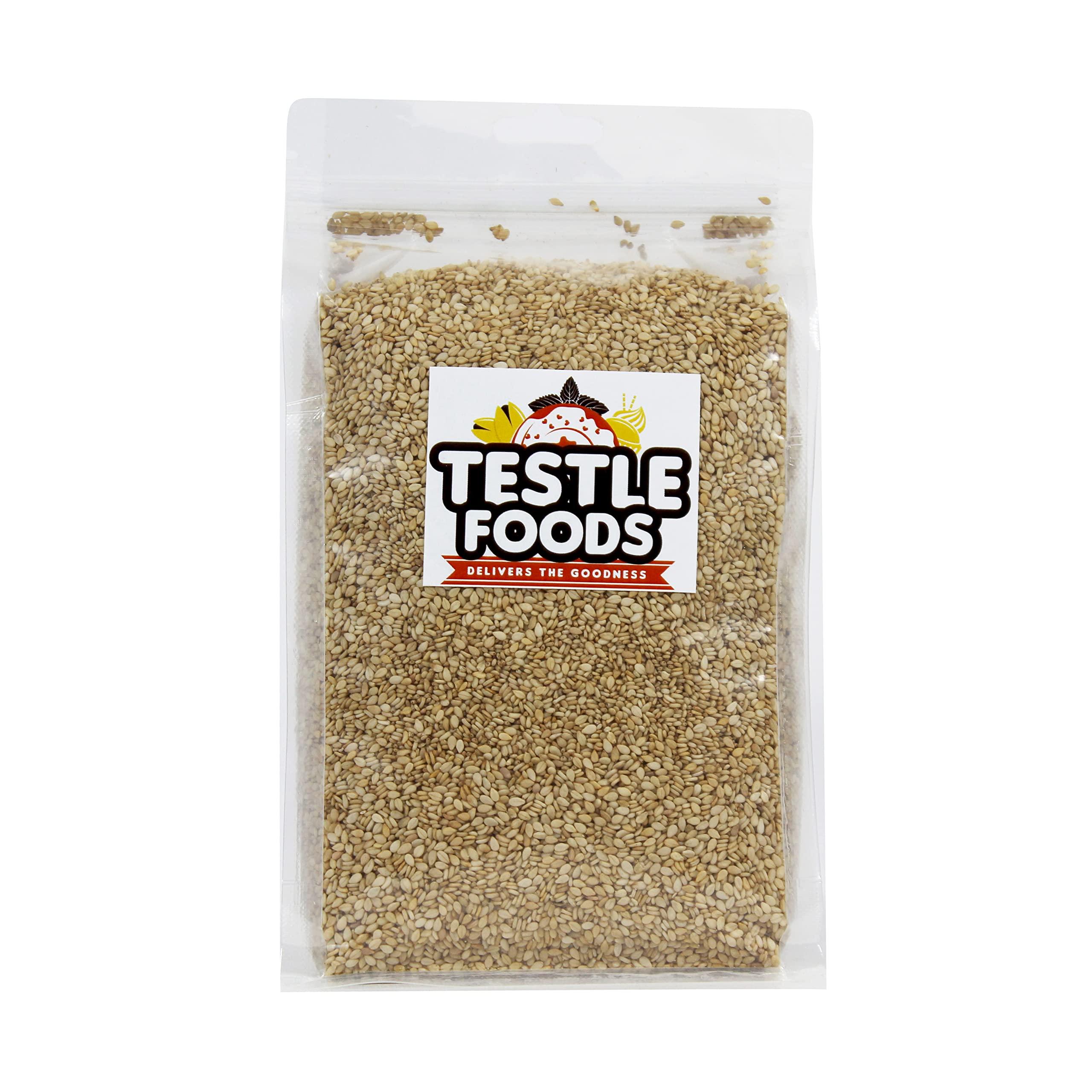 Testle Foods Testle Foods - Organic White Sesame Seed | Safed Till | Tal (Unhulled) - 400Gm