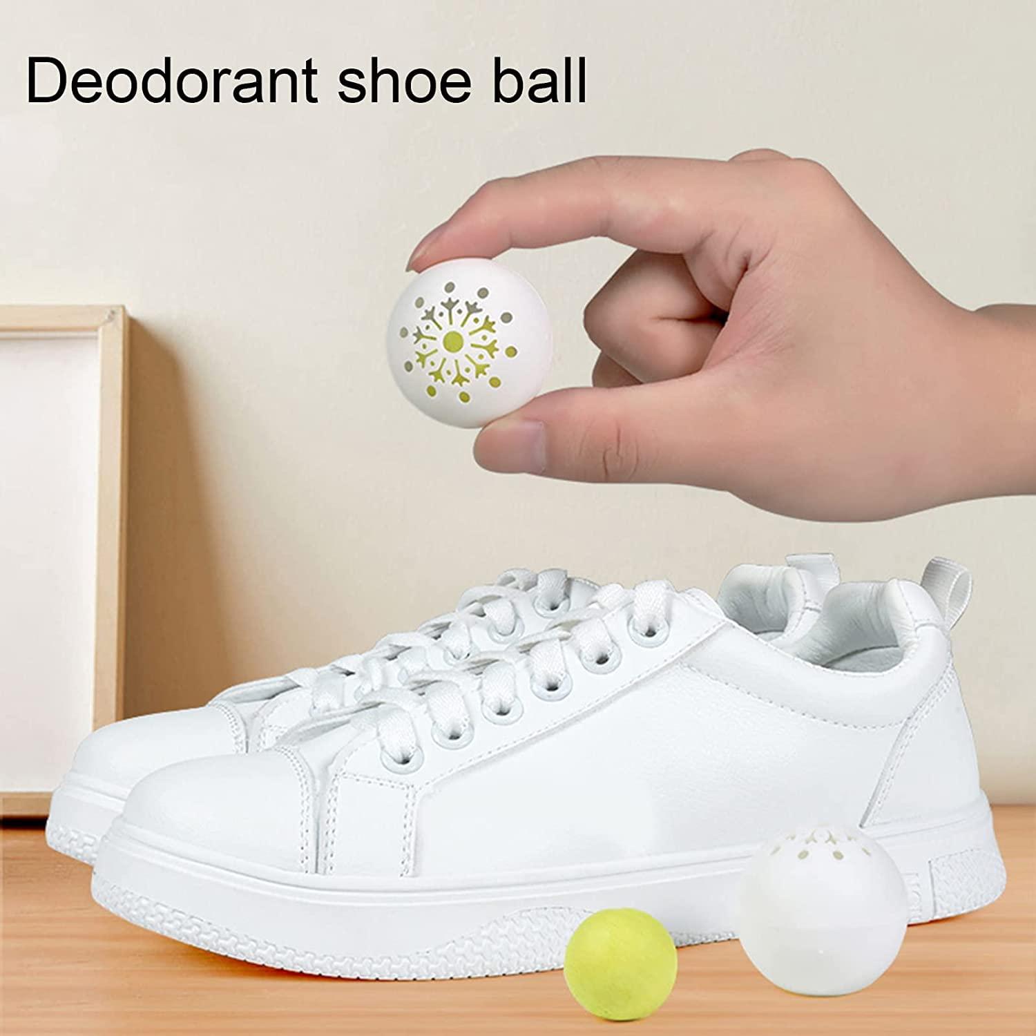 Fariox Fariox Shoe Deodorizer Balls | Shoe Balls Odor Eliminator, Professional Odor Eaters for Shoes, Gym Bags, Closet, Locker and Trashcan Freshener Ball 6 Pack