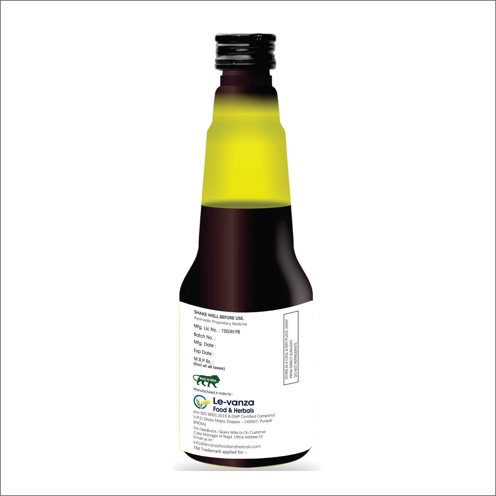 Le-vanza Food & Herbals Le-vanza Food And Herbals Lungs Detox For Smokers Lungs Detox Supplement Lung Cleaner For Smokers Ayurvedic Syrup For Tar & Pollution Toxins lungs detox 225ml (Pack Of 1)