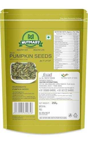 NUTMART NUTMART Premium Pumpkin Seeds For Eating 1 Kg , 1 Count