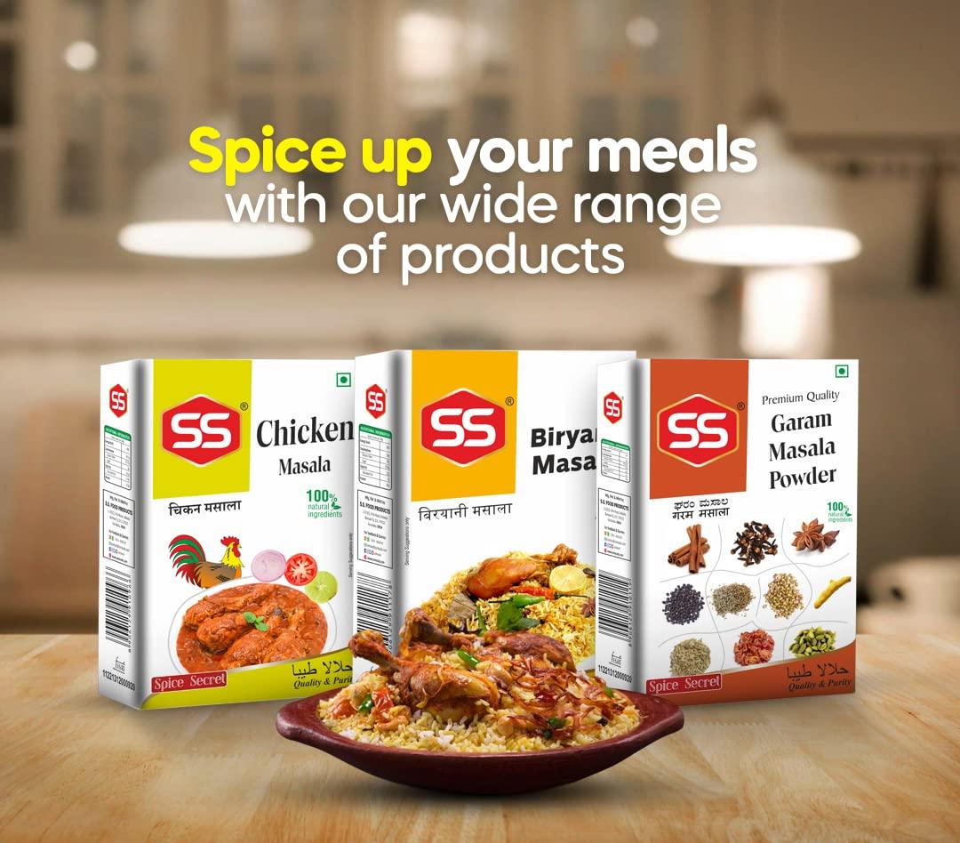 SS MASALAS SS Masalas Chicken 65 Masala Powder 320g (80g Pouch Pack of 4)
