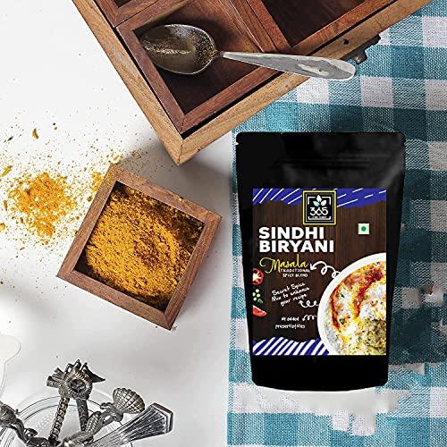 365 STORE TO DOOR 365 STORE TO DOOR Indian Spice – Sindhi Biryani Masala, 250 gm. | Homemade Powdered | for Healthy Cooking | Ready to use | All Seasonings Spices | Pure & Hygiene | Spice Mix – Pack of 1