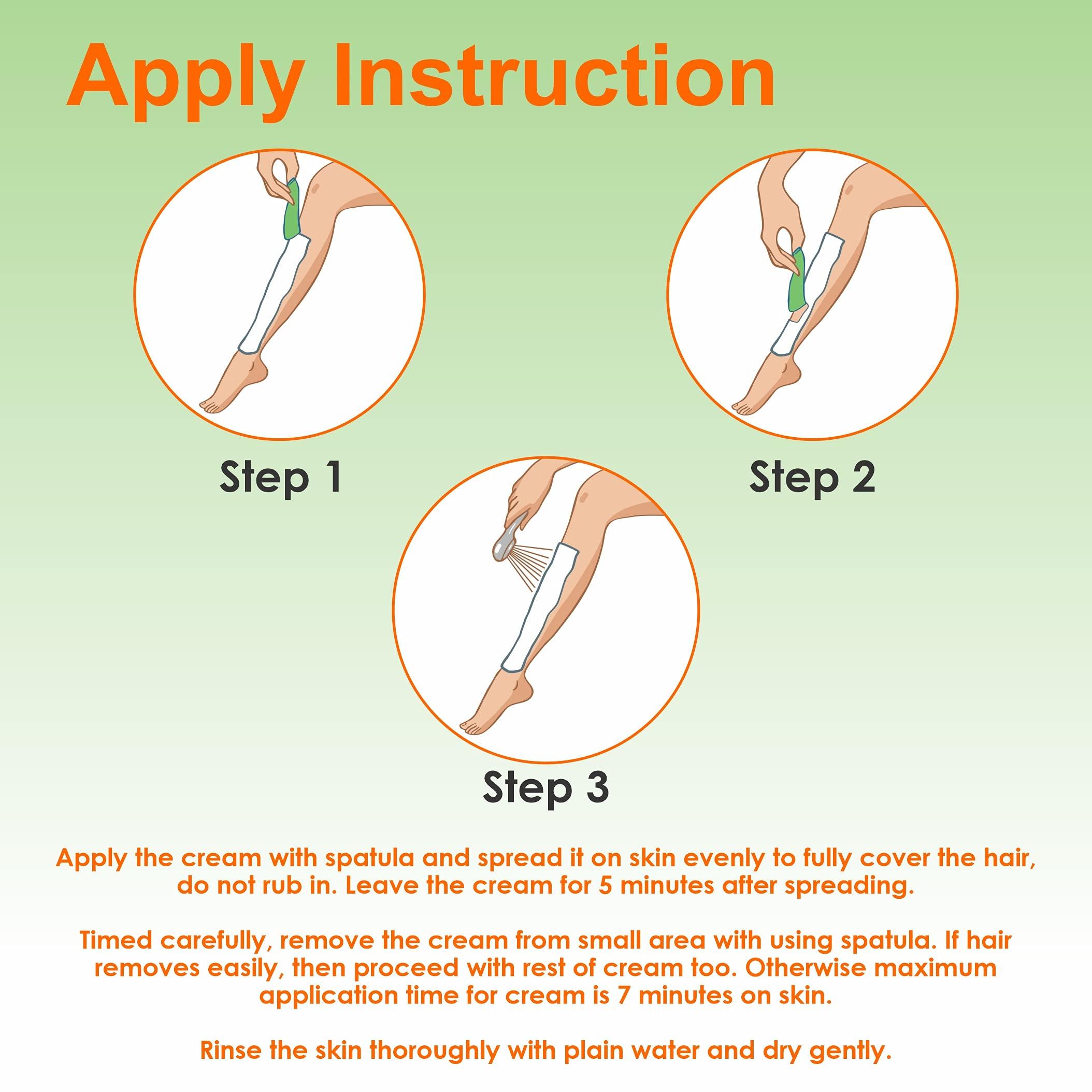 elois Elois Hair Removal Cream for Women | Hair Remover Cream for Bikini Area & Private Parts | Silky Soft Skin with Papaya Essence | 25g (Pack of 4) | For Legs, Underarms & Arms