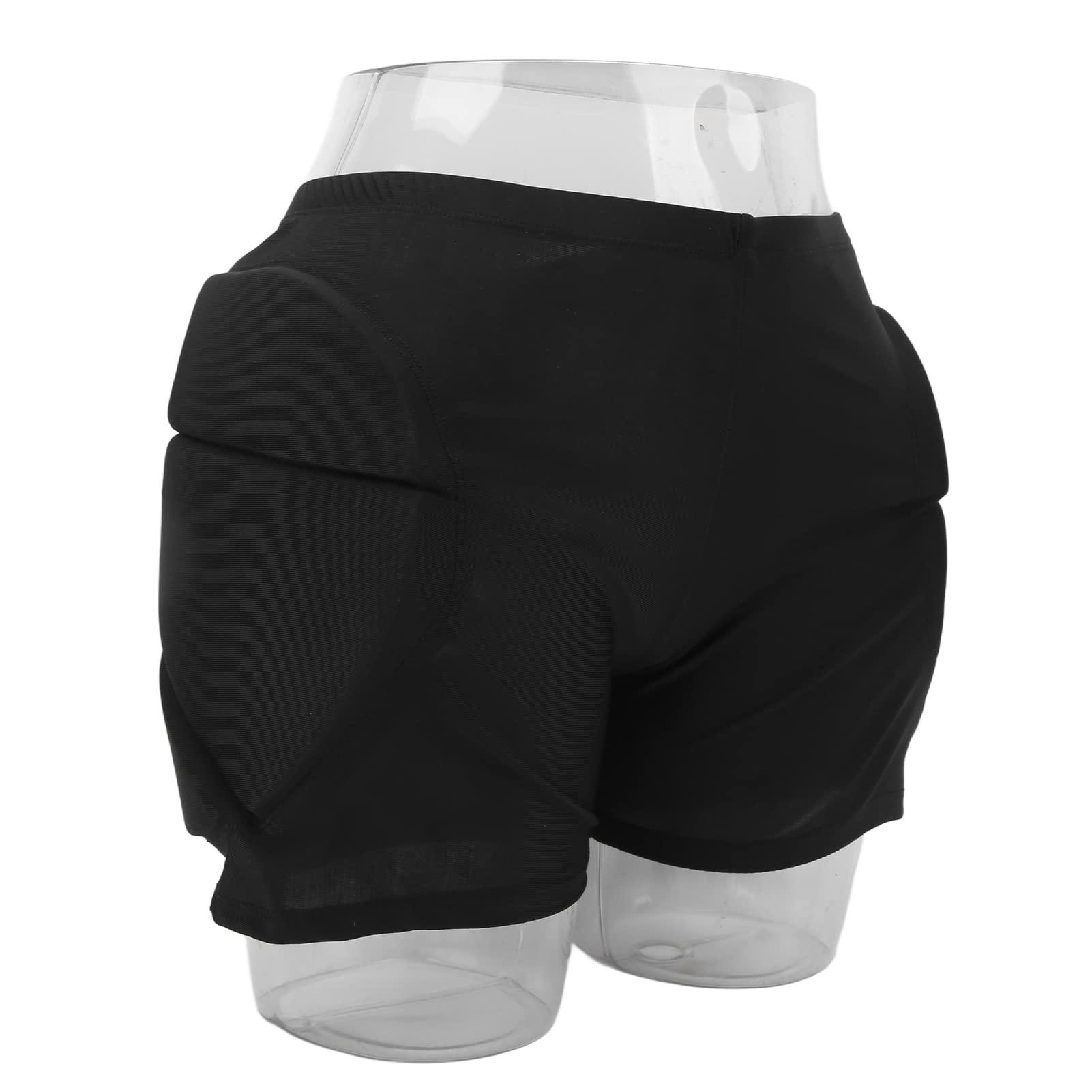 BUCS Protective Shorts, EVA Dry Tech Hip Protector, Widely Used for Skateboarding (S)