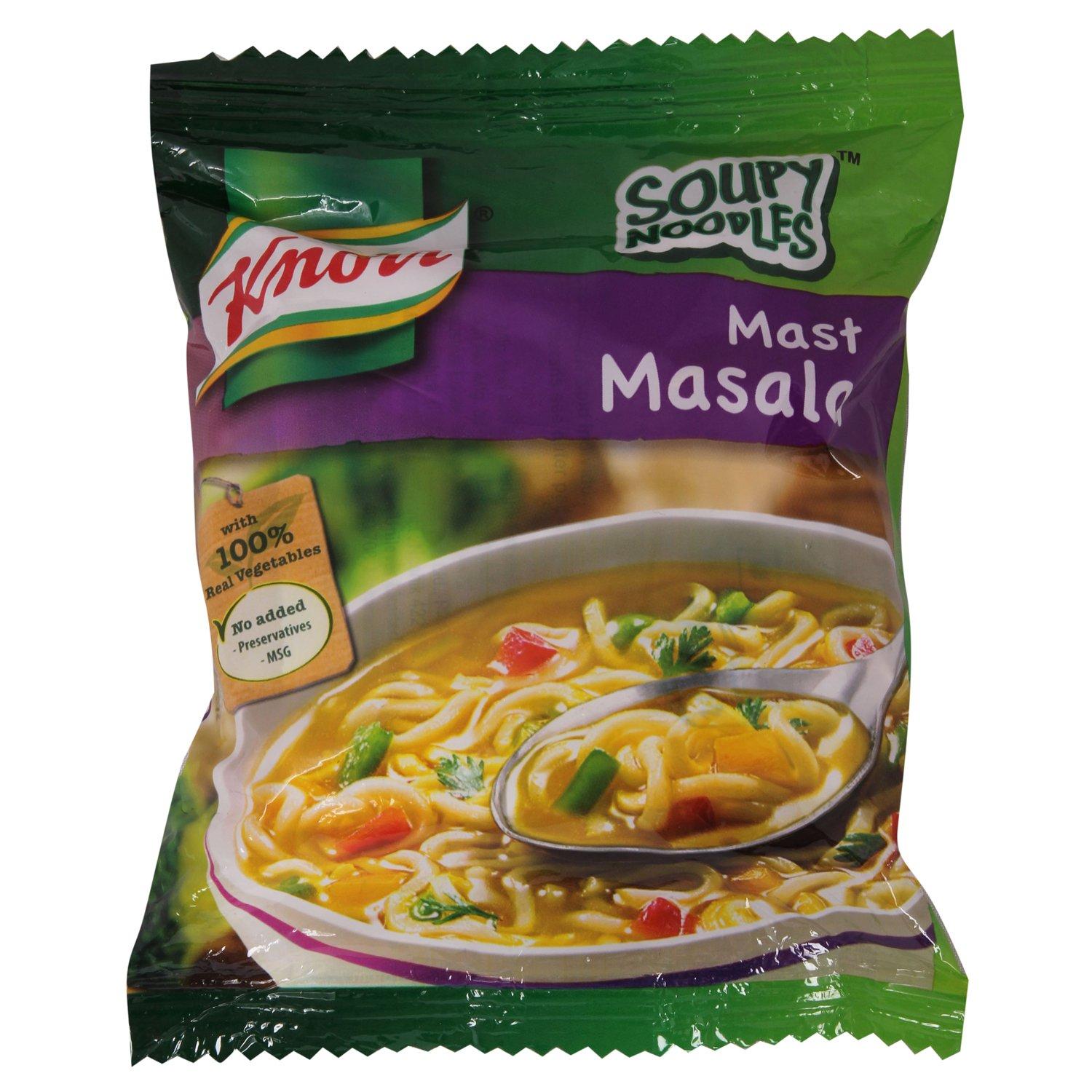 Knorr Knorr Soupy Noodles - Mast Masala, 340g Pouch