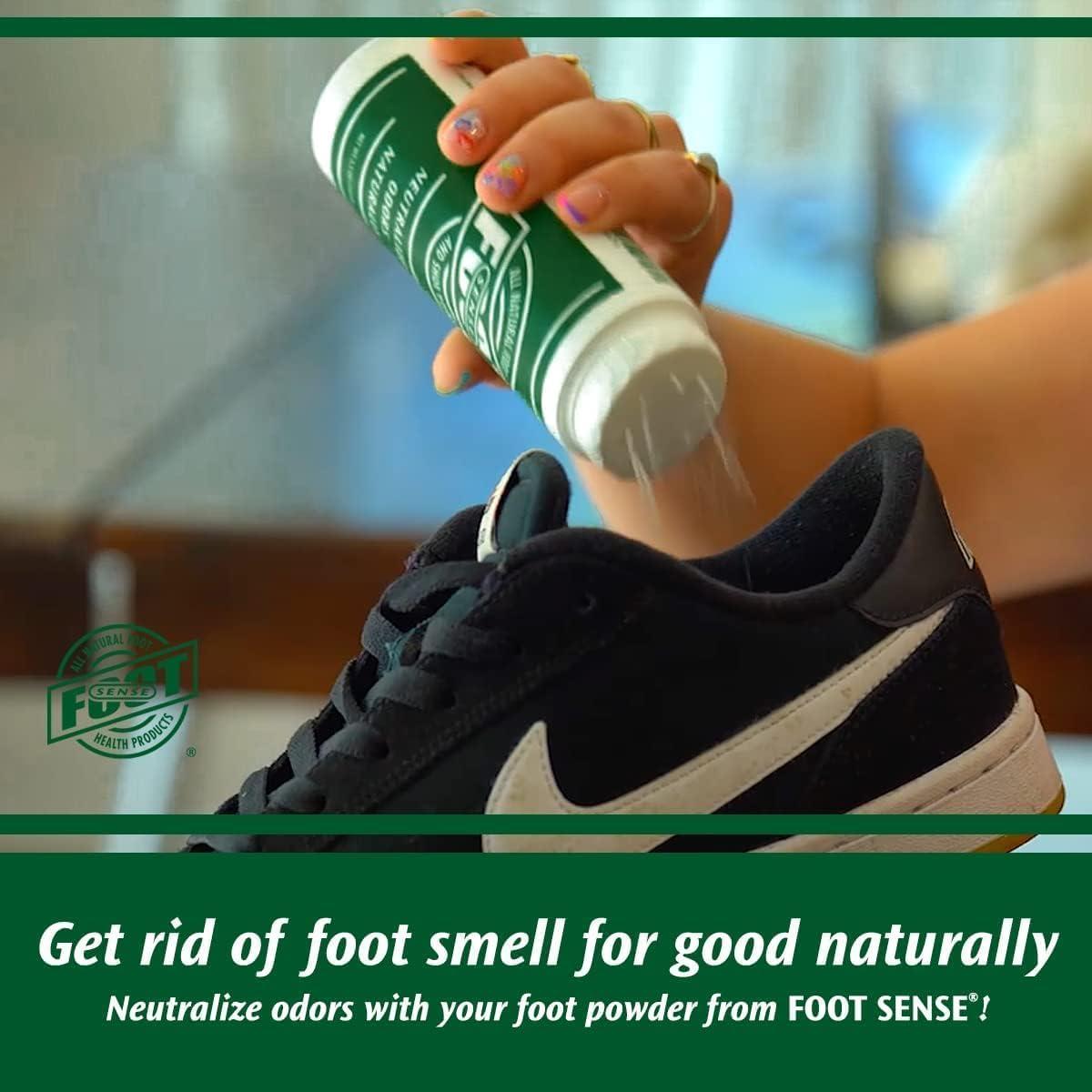 Foot Sense Foot Sense All Natural Smelly Foot & Shoe Powder-2.8 Oz