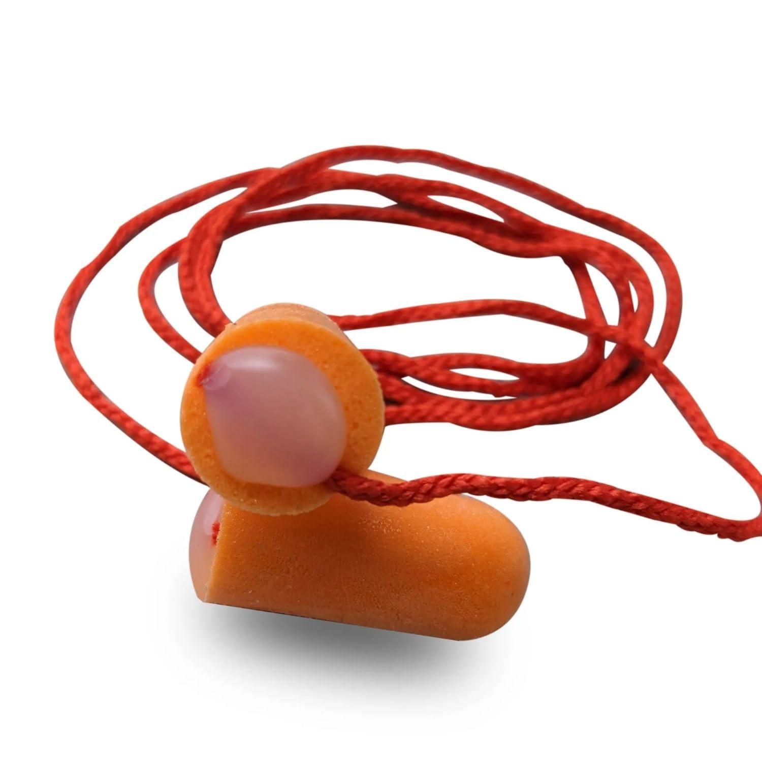 LADWA Ladwa Ear Plugs Corded - PVC Foam, Disposable Earbuds for Noise Cancellation (Pack of 1)