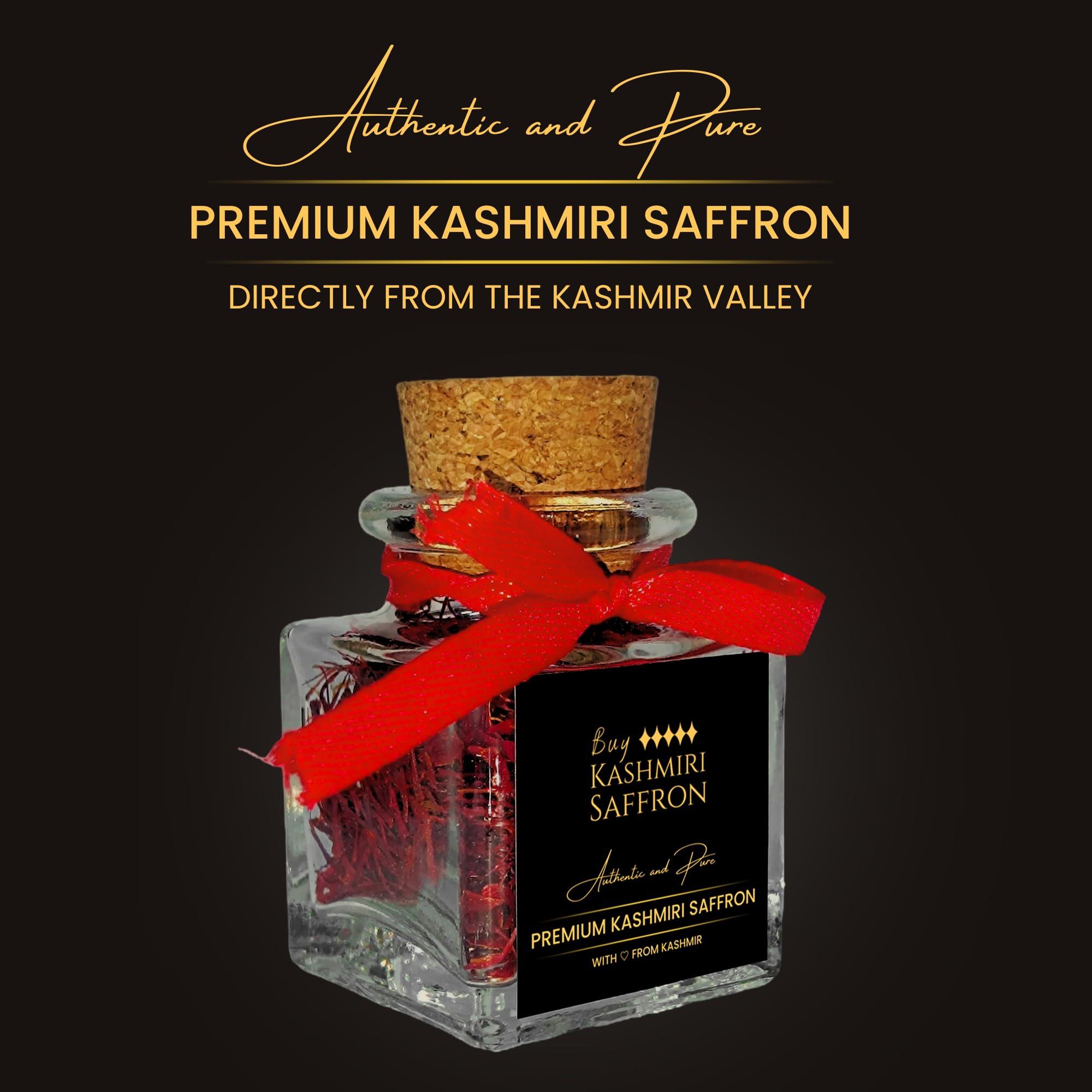 Buy Kashmiri Saffron Premium Kashmiri Saffron Kesar Zaffron directly from Kashmir | 100% Pure Kashmiri Saffron, Kashmiri Kesar/Original Kashmiri Saffron/Kesar, Hand Harvested, Saffron for pregnant women 2g