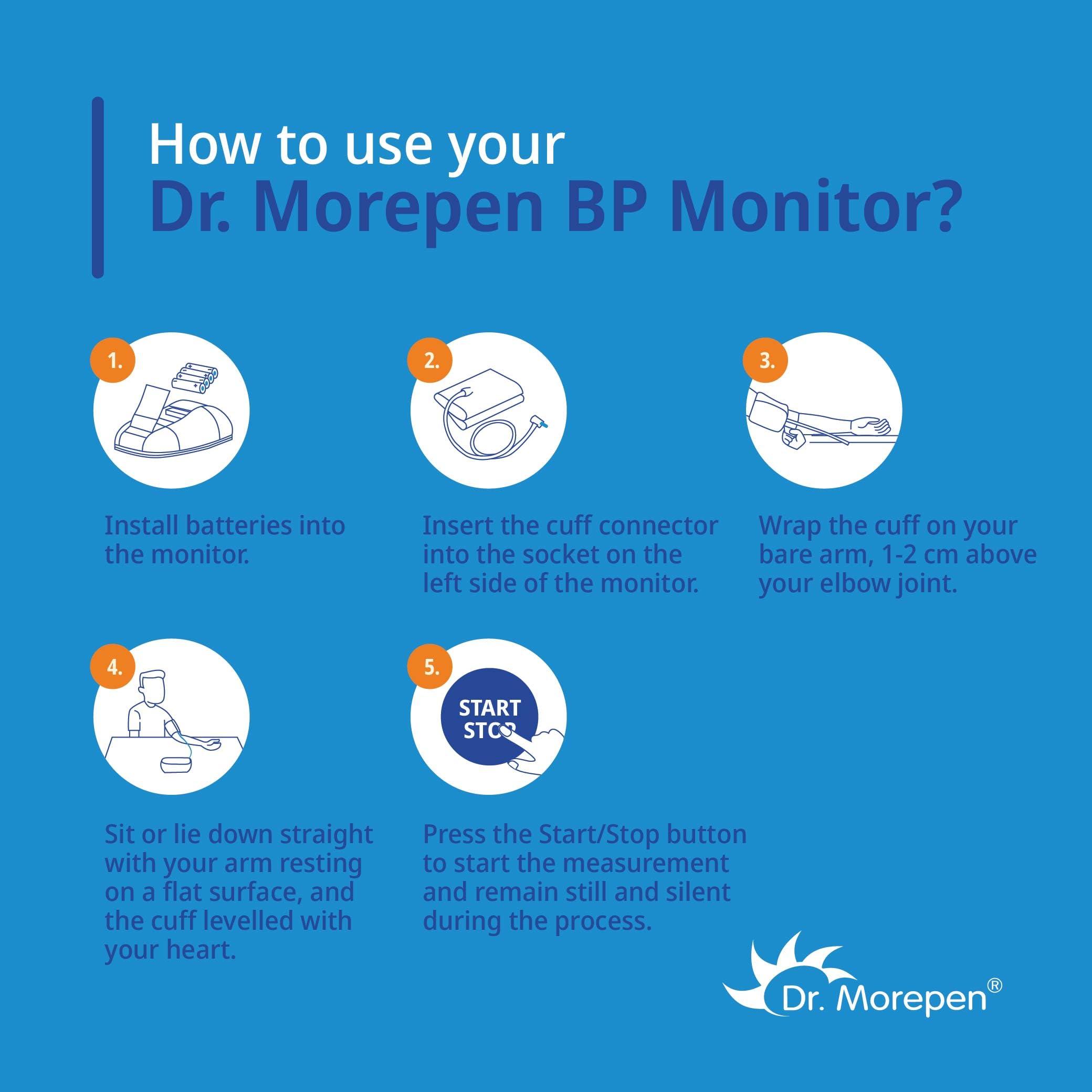 Dr. Morepen Dr. Morepen Blood Pressure Monitor Model BP-02