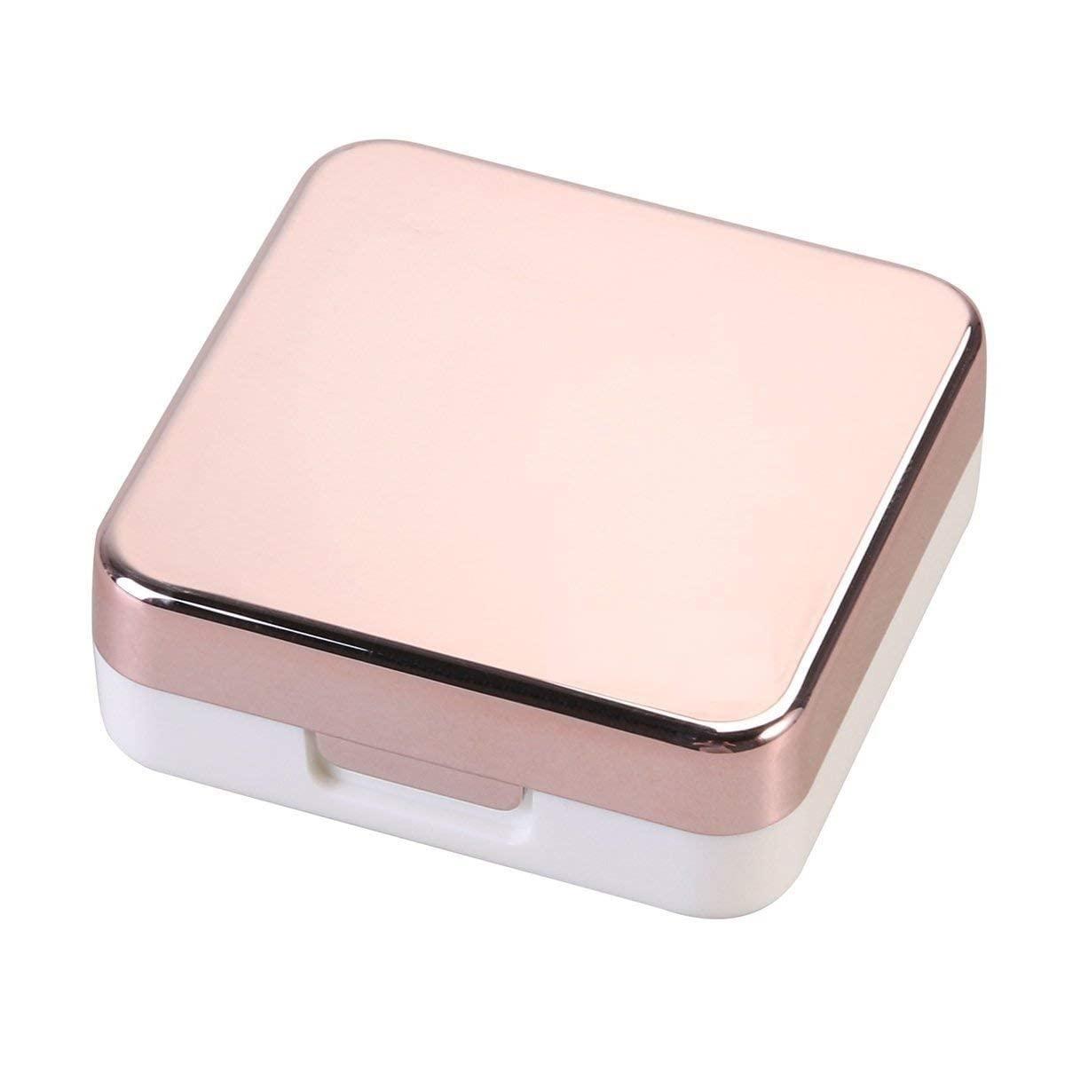 RRJ RRJ Plastic Contact Lens Case | Lens Box For Travel | Lens Case For Contact Lenses With Mirror, Tweezer, Applicator, Solution Bottle & Lens Box (Multicolor)