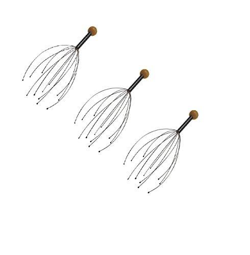 Happie Shopping Happie Shopping Bokoma Head Massager- Hand Held Scalp Head Massager Set of 3