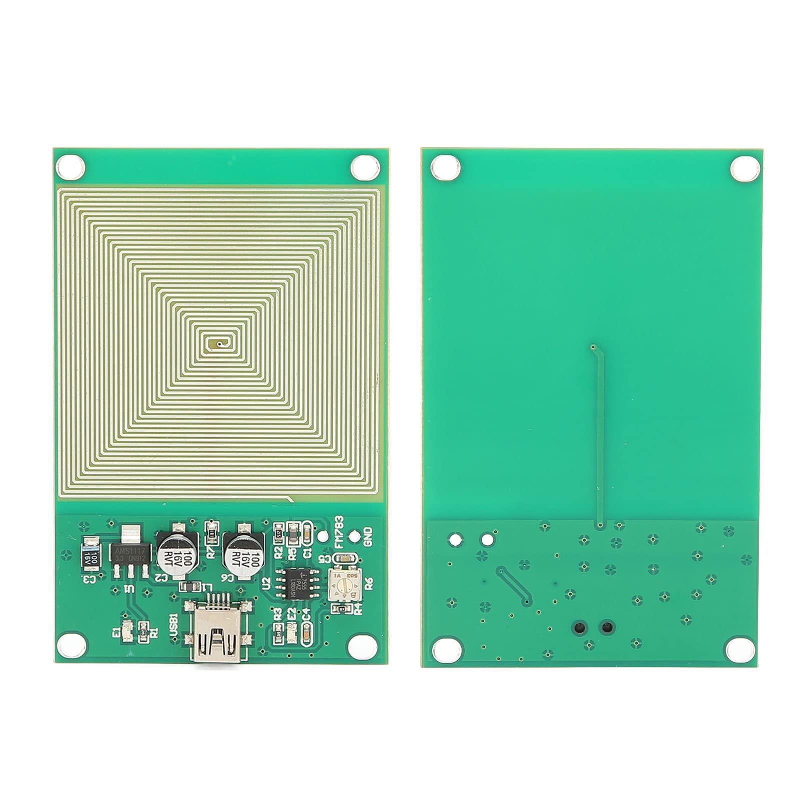 Worem Schumann Wave Generator, Schumann Resonance Pulse Generator PCB Stable with USB Cable for Helping Good Sleep