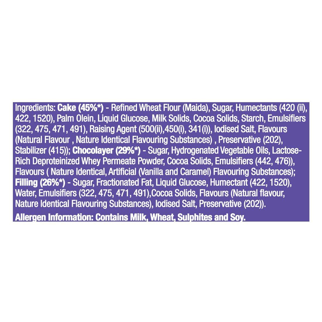 Cadbury Cadbury Chocobakes ChocLayered Cakes, 228 g (Pack of 2)