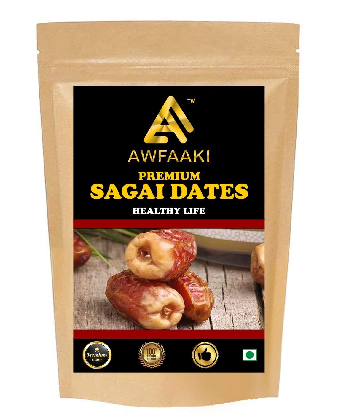 AWFAAKI Awfaaki Sagai Dates | Sugai Dates | Saudi Arabia (500 Gm)