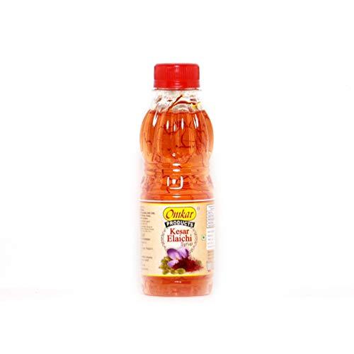 Omkar Products Omkar Products Kesar Elaichi Syrup (200 ml) (Pack of 2)