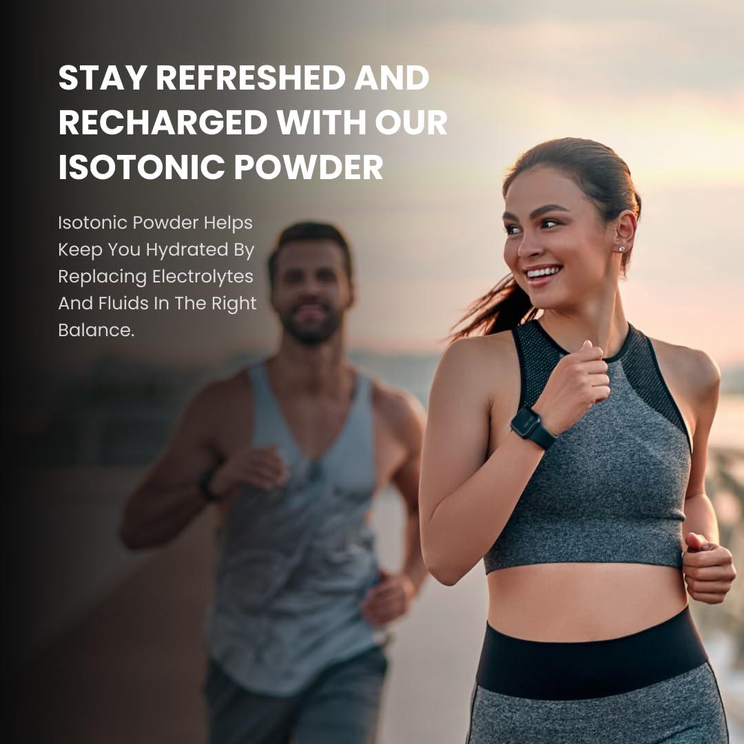 Carbamide Forte Carbamide Forte Isotonic Powder | Pre Workout Supplement For Men And Women| Instant Energy Drink for PreWorkout | Electrolytes Powder with added BCAA & L Glutamine - WaterMelon Flavour - 500g (Pack of 2)