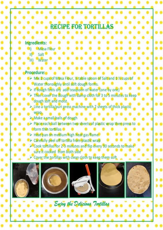 Mexican Flour Mexican Flour - 2kg Only authentic masa harina, Fine Instant Yellow Corn Masa Flour | Tortilla Grade/Fine Grade (Makka Atta)