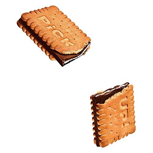 Bahlsen Bahlsen Pick up Choco & Milk, Bar With Crunchy Milk Chocolate And Delicate Milk Cream Between Two Biscuits, The Snack For On The Go,(5 x 28g) 140g