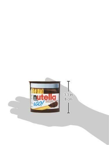 Nutella Nutella & Go Hazelnut Spread & Pretzels Sticks Pack of 12, x 48 g