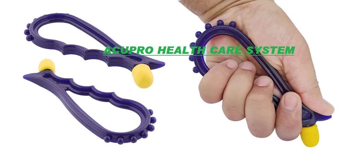 Acupro Health Care System Acupro Health Care System_PowerMat Percare Foot Massager Accupressure Mat/Board/Plate/Pyramid/Powermat/Foot Mat Yellow (4000 PowerMat Combo)