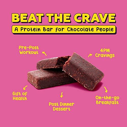 Yogabar Yogabar Dessert Protein Bar - No Added Sugar Snacks | Guilt Free Chocolate Fudge Brownie & Nutty Fudge Brownie | Healthy Snacks with Premium Protein derived from Almonds & Pure Whey | Protein Snacks