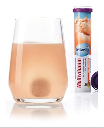 Generic Mivolis Multivitamin Effervescent Tablets | Product Of Germany- 20 Tablets 82g