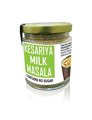 365 STORE TO DOOR 365 STORE TO DOOR Kesar Milk Masala, 50 gm | Premium Artistically Crafted Kesariya Doodh Masala | Real Dry Fruits and Saffron (Kesar) | No Added Sugar, Preservatives | 100 % Pure - Pack of 2