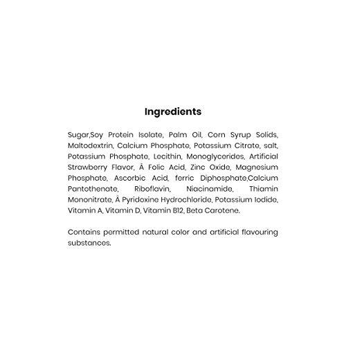 Soyvita SOYVITA - SWEETENED Strawberry | Lactose Free | Vegan | ENRICHED Soy Beverage Powder | Serves-15 (500 GMS)