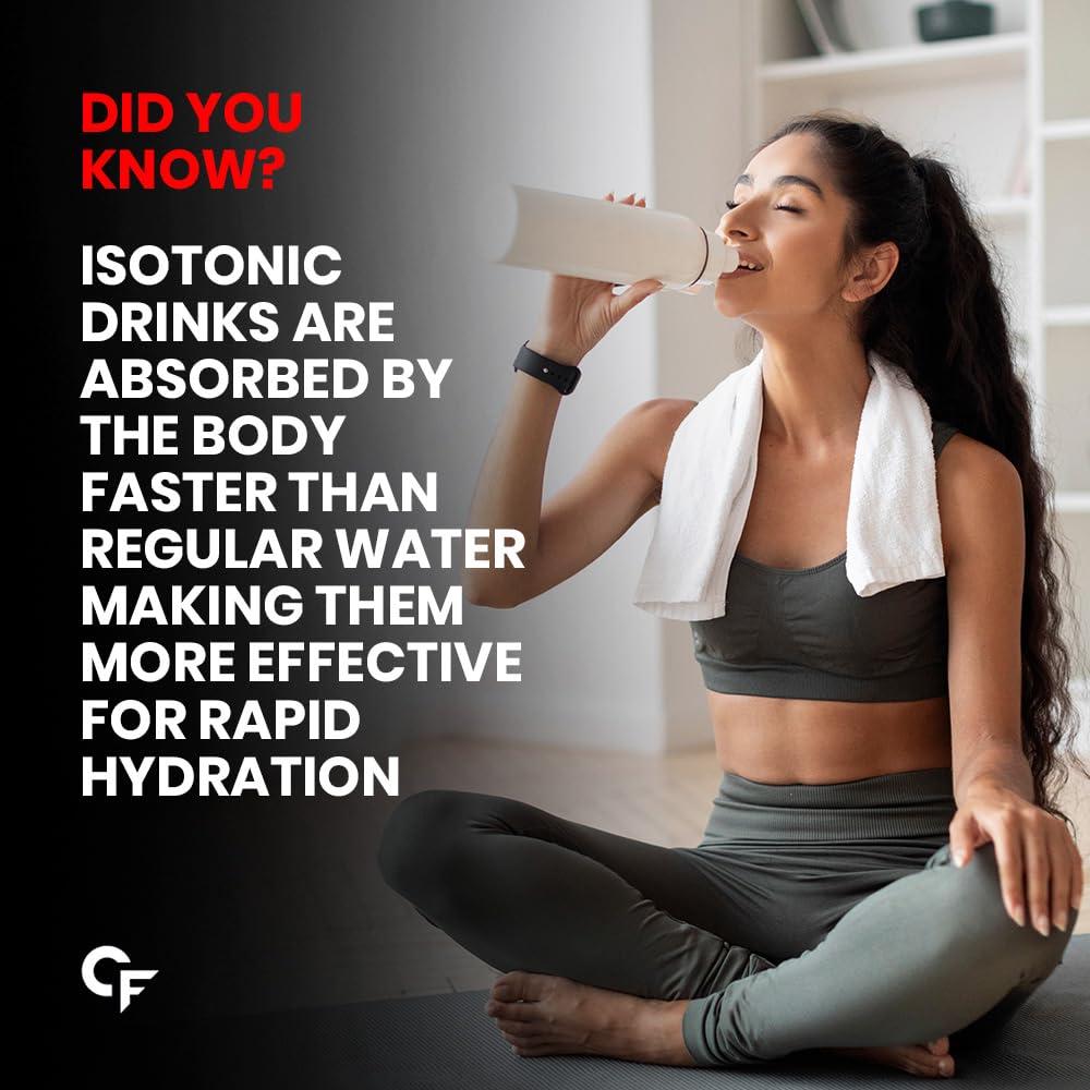 Carbamide Forte Carbamide Forte Isotonic Powder | Pre Workout Supplement For Men And Women| Instant Energy Drink for PreWorkout | Electrolytes Powder with added BCAA & L Glutamine - Litchi Flavour - 500g (Pack of 1)