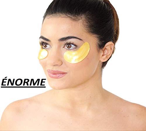 ÉNORME New Crystal 24K Gold Powder Gel Collagen Eye Mask Gold Eye Mask10 Pairs/Package