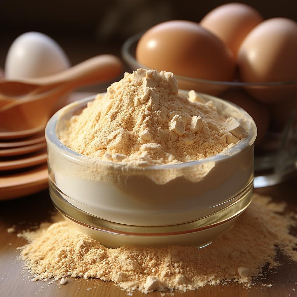 ADEQUATE FOODS Adequate Foods Egg Yolk Powder 500gm (Pack of 1) Rich, Versatile, and Convenient | Enhance Your Culinary Creations