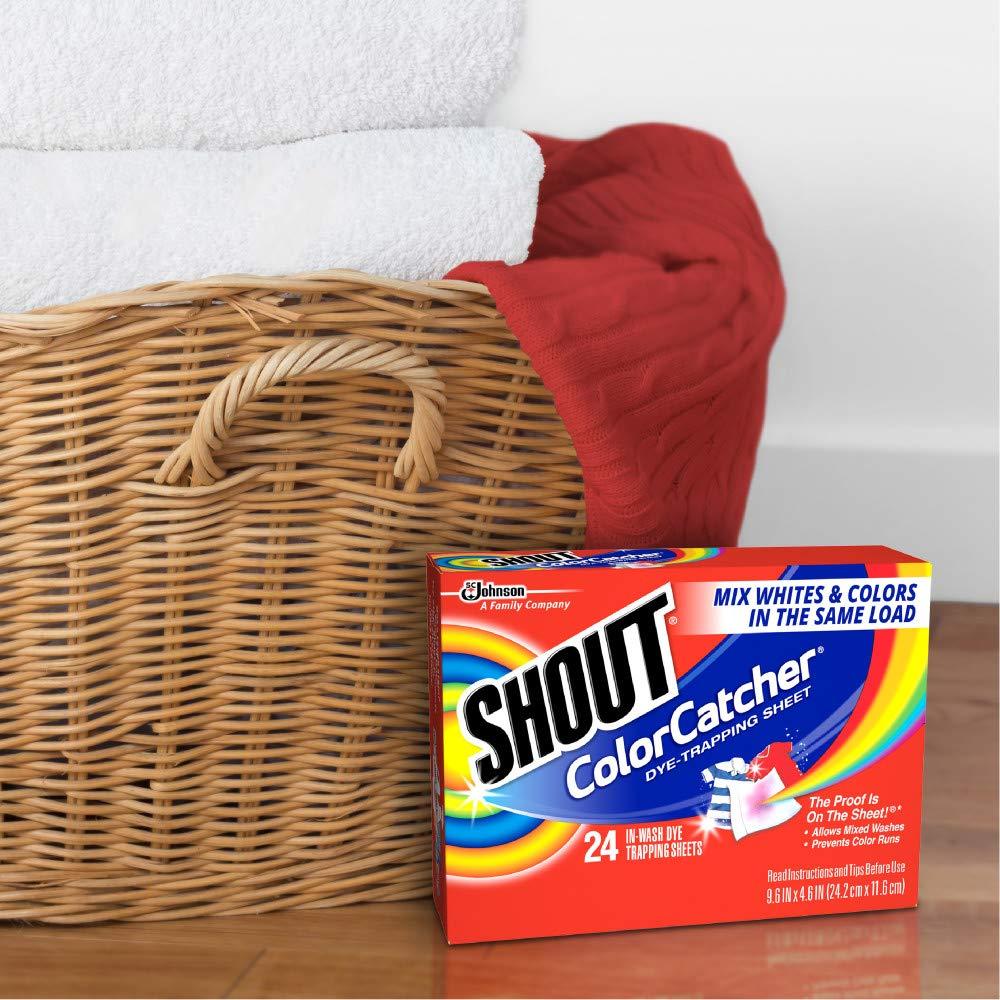 SHOUT Shout Color Catcher Dye Trapping Sheets, 72.0 Count
