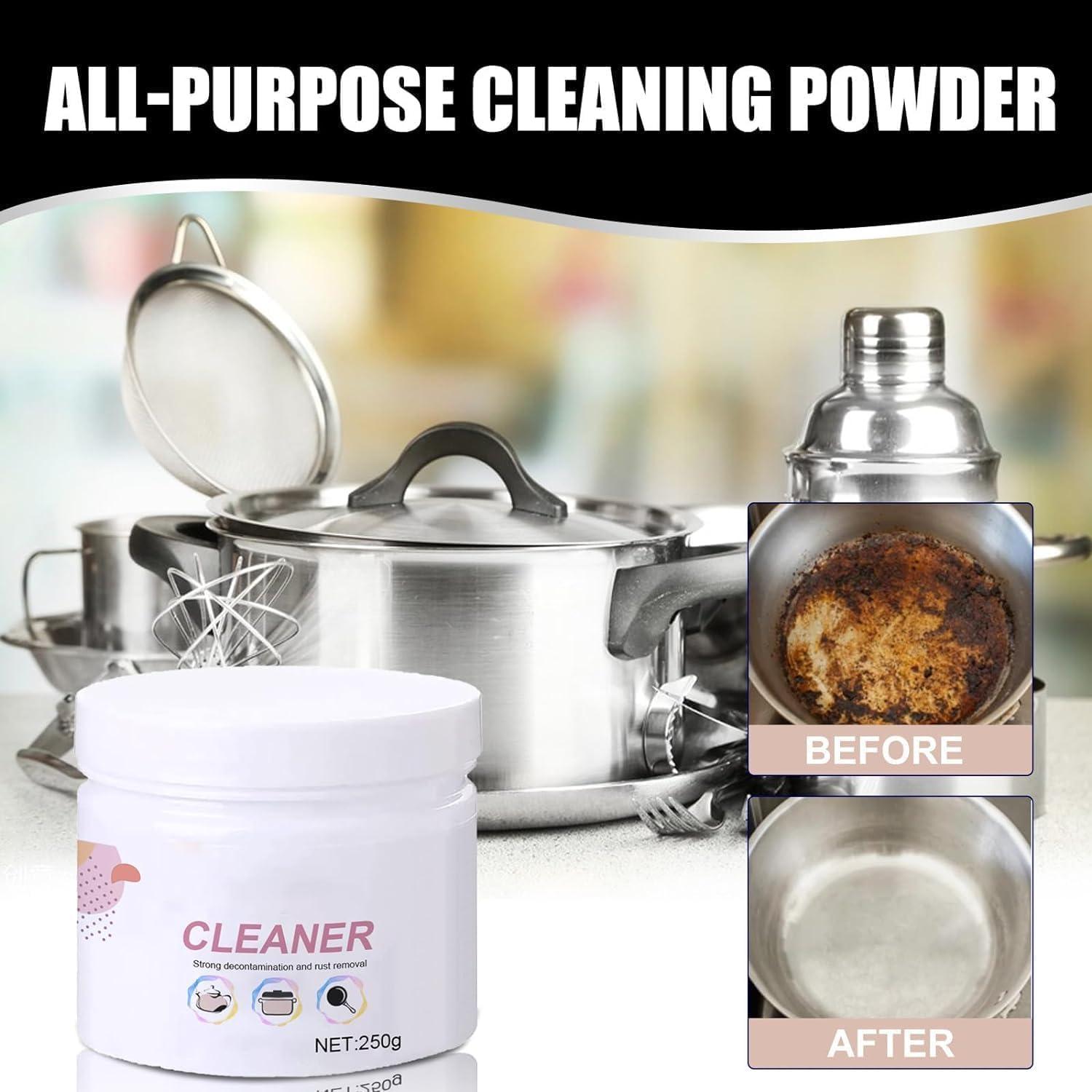 ALI SHIPPING All In One-Foam Rust Remover Kitchen All-Purpose Cleaning Powder | Multi-purpose Foam Cleaner Rust Remover | Soak to Clean Greasy Dirt | 2023 Kitchenware Cleaning Agent, Kitchen Cleaning Foam - (1 pc)