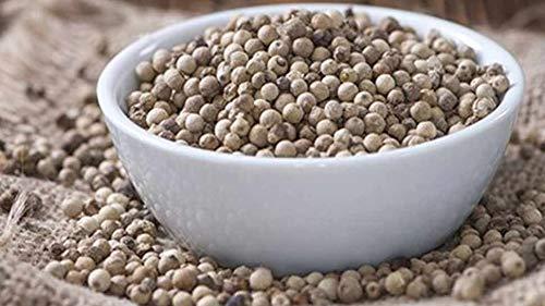 Roods Roods Fresh Natural Whole White Peppercorn ( Safed Mirch Sabut ) (Sabut Safed Dakhni Mirch ) (250 Gram