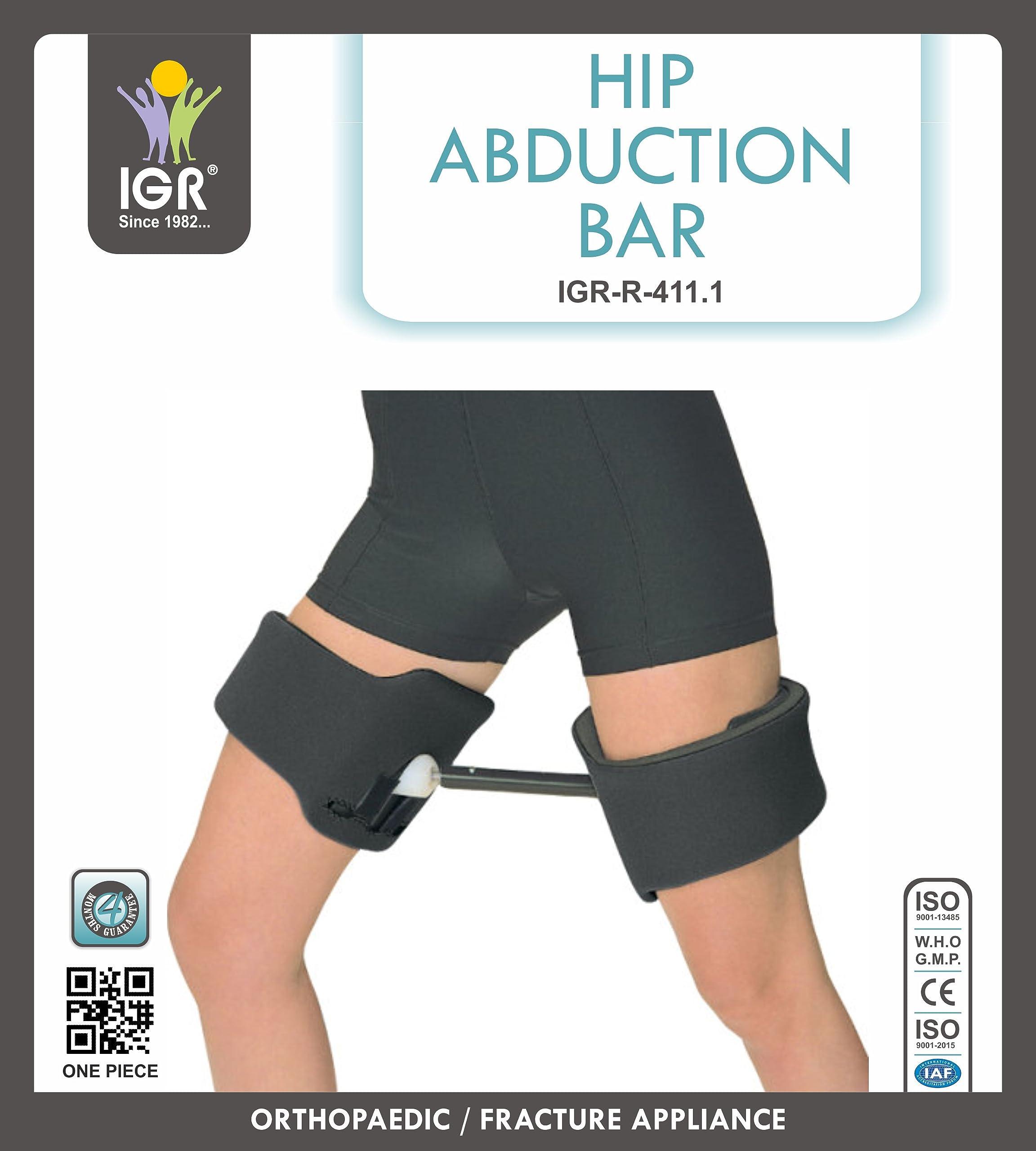 IGR HIP ABDUCTION BAR BRACE | THIGH ABDUCTION BRACE - ADULT