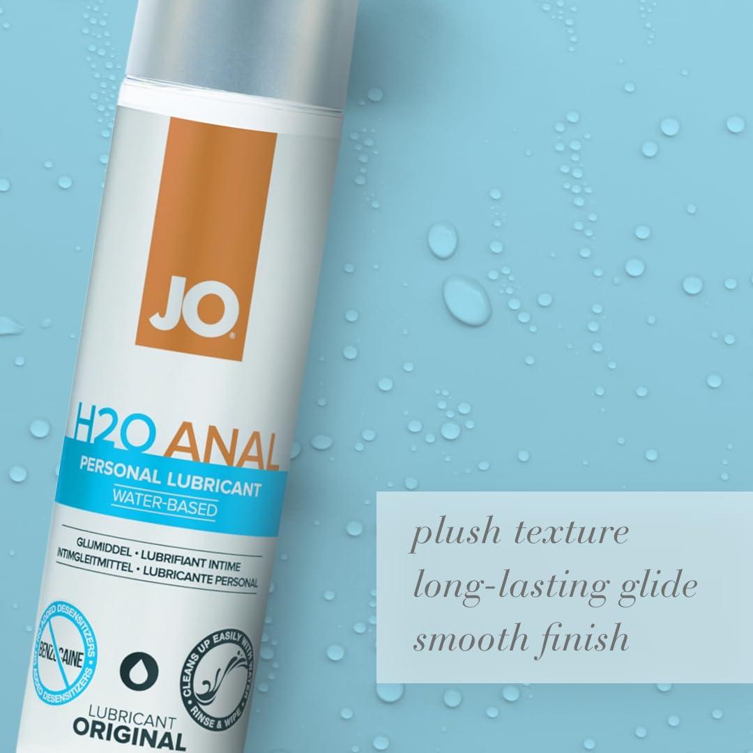 JO System Jo Anal H2O Lubricant, 4.5 oz/120 ml