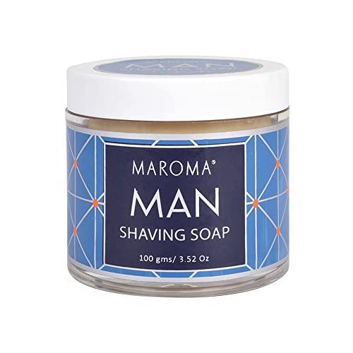 Maroma Maroma 100% Natural Shaving Soap for Men - 100 Gms.