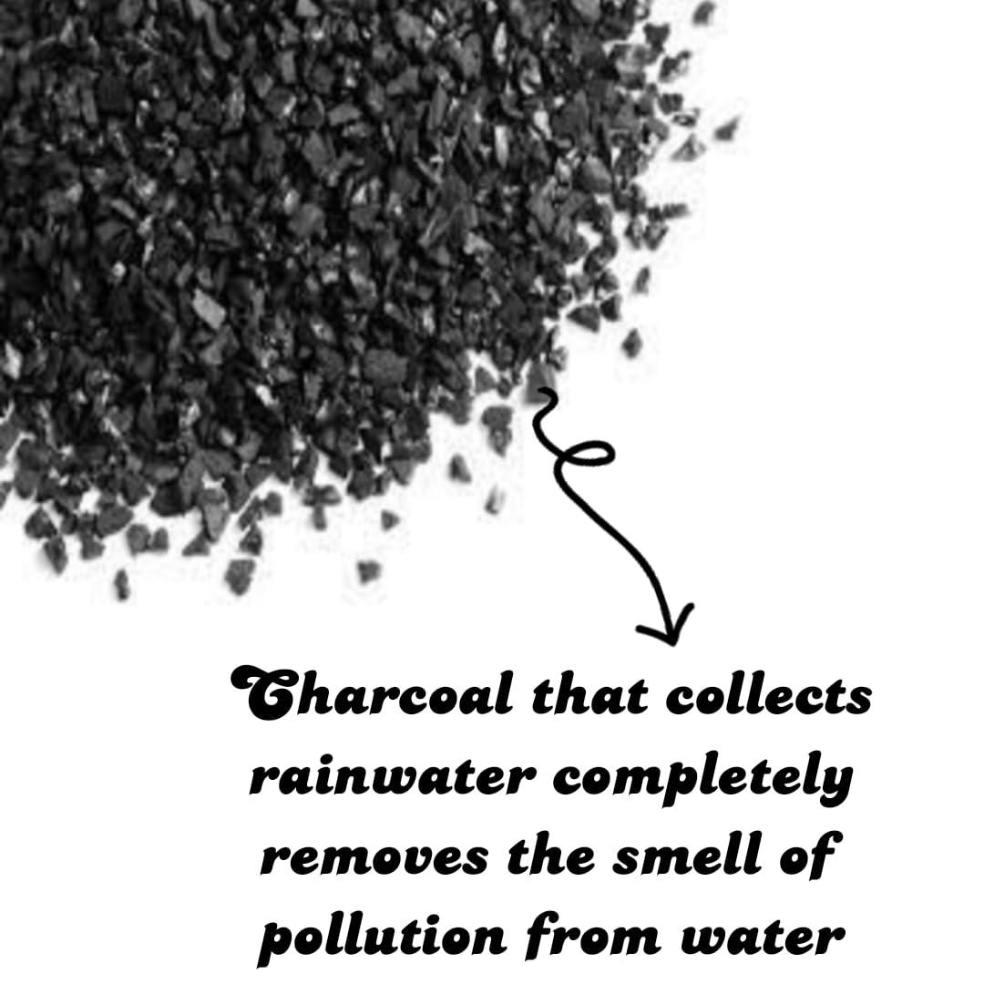 vignesh Enterprises Activated Charcoal for Pure and Healthy Drinking Water-Charcoal Water Purification for Hydration at its Best. (850)