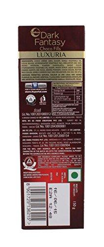 Sunfeast Sunfeast Dark Fantasy Biscuits - Choco Fills Luxuria, 150g Carton