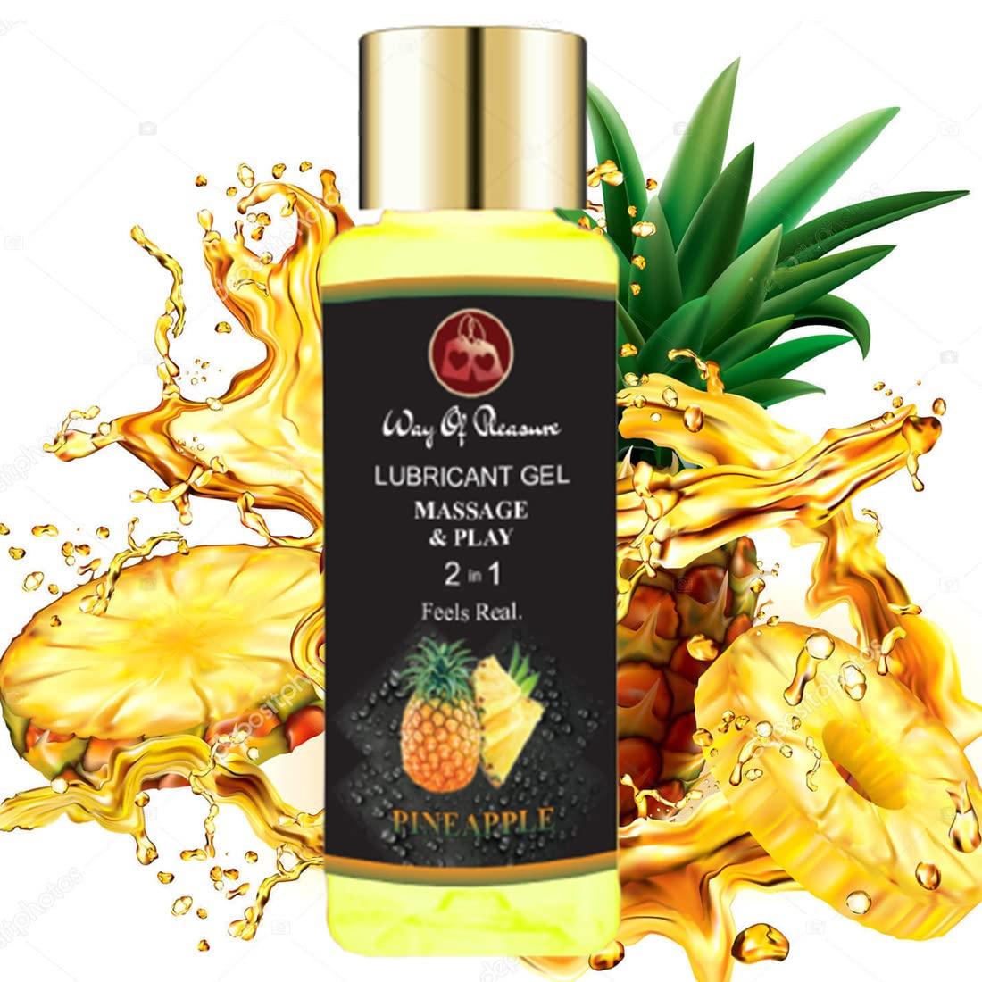Way Of Pleasure Pineapple fragrance & Flavoure Lube | Water Based Lube | 50ml