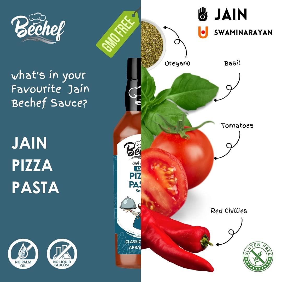 Bechef Bechef Jain Pizza Pasta Sauce 300g