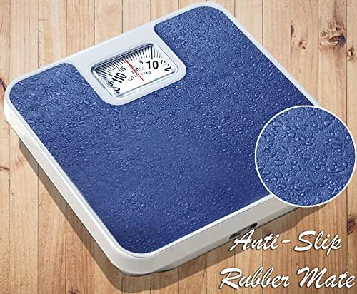 Amazecare Amazecare Personal Bathroom Manual Weight Machine Human Body Analog Mechanical Weighing Scale Weighting Capacity upto 130kg with Zero Adjustable Tare