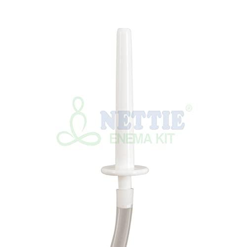 NETTIE NETTIE House use Enema kit - 750 ml clear Can, 1.5 meter PVC tube, 1 Pinch clamp and Nozzle