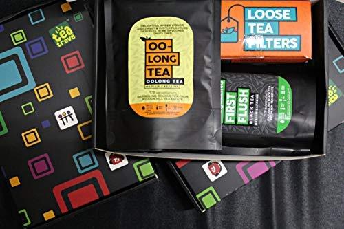 the tea trove The Tea Trove Skin Magic Herbal Tea with Loose Tea Filter | Helps Skin Detox for Rich Clear Glowing Skin | Steep as Hot Skin Detox Tea or Iced Antioxidant Acne Drink | Caffeine Free (50gms, 25 Cups)