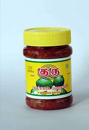 GURU FOODS GURU Pickles - Combo of Mango Pickle & Garlic Pickle (300g+300g)