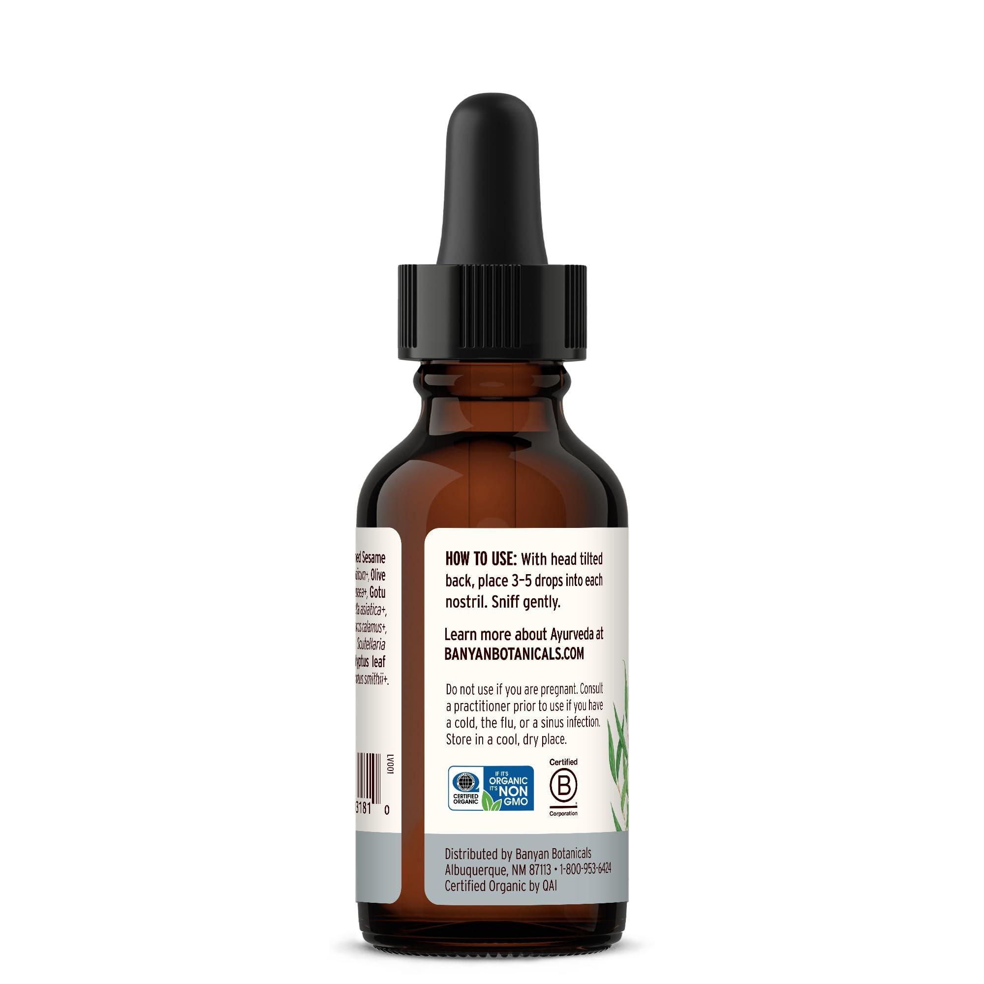Banyan Botanicals Banyan Botanicals Nasya Oil- Certified Organic