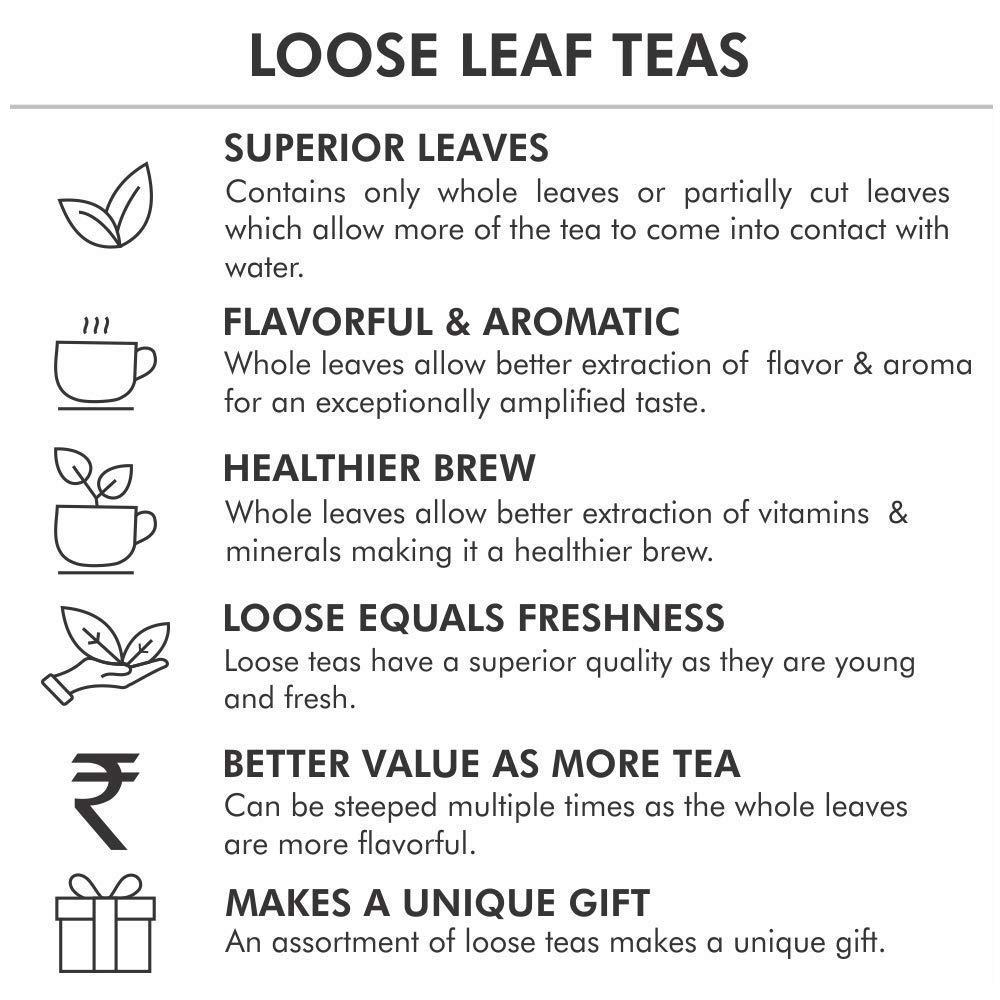 Octavius Octavius Marigold and Lemon grass Loose Leaf Green Tea - 100 Gms